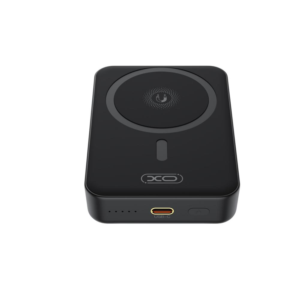 Externá bezdrôtová batéria XO Design PR231, 10000mAh, 20W, PD + FQI, 1 x QI - 1 x USB-C, Čierna