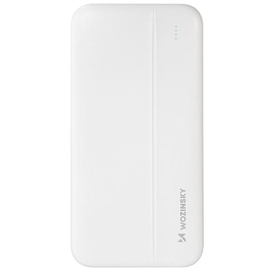 Externá batéria WZK WPBWE1, 10000mAh, 10W, 2 x USB-A, Biela