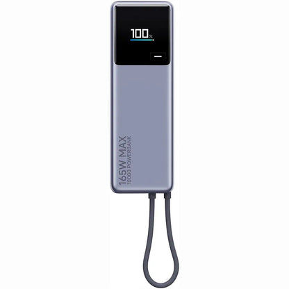 Externá batéria Xiaomi, 10000mAh, 165W, PD, 2 x USB-C, Sivá PB1165MI
