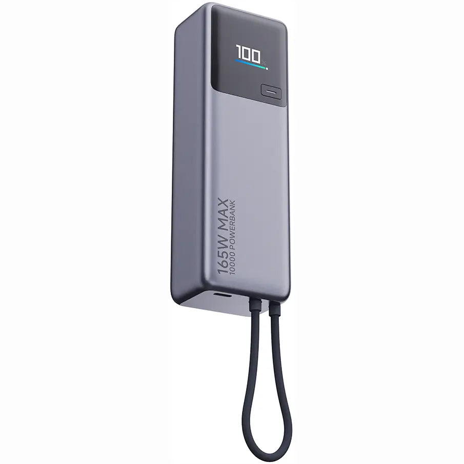 Externá batéria Xiaomi, 10000mAh, 165W, PD, 2 x USB-C, Sivá PB1165MI