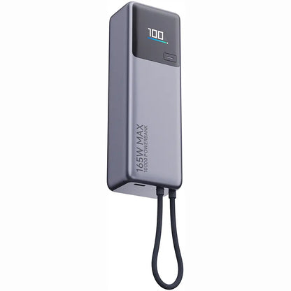 Externá batéria Xiaomi, 10000mAh, 165W, PD, 2 x USB-C, Sivá PB1165MI