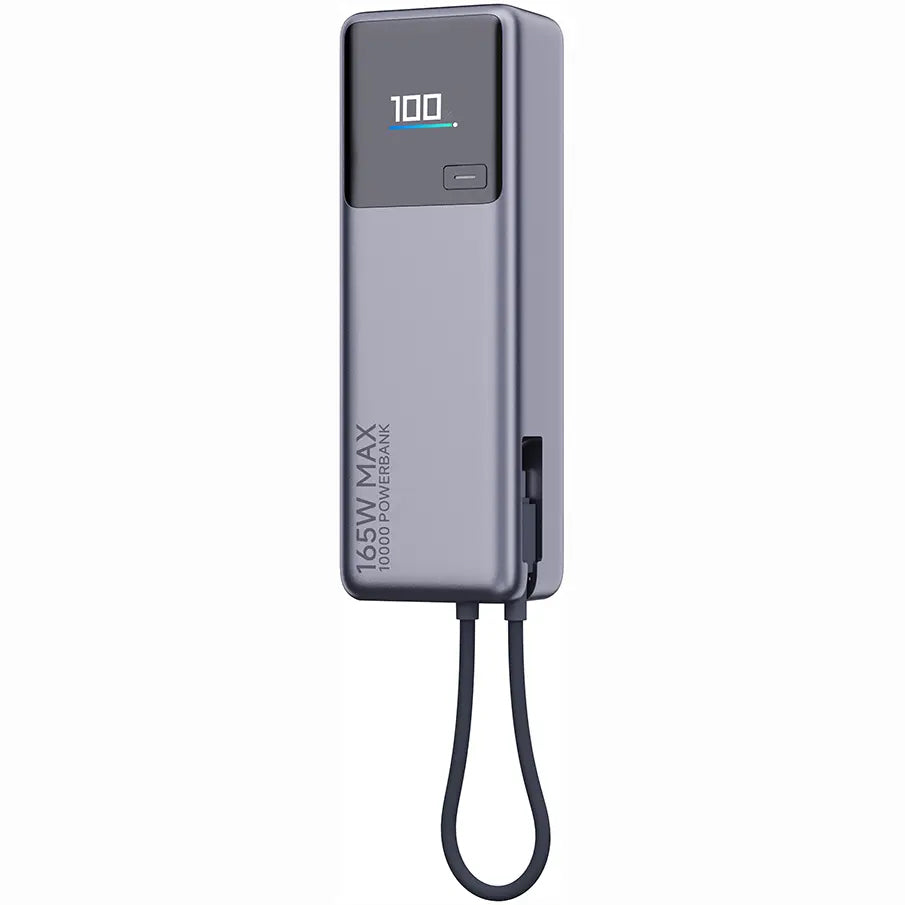 Externá batéria Xiaomi, 10000mAh, 165W, PD, 2 x USB-C, Sivá PB1165MI