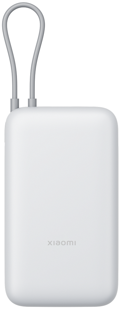 Externá batéria Xiaomi, 20000mAh, 22.5W, QC + PD, 1 x USB-A - 2 x USB-C, Strieborná BHR9738GL