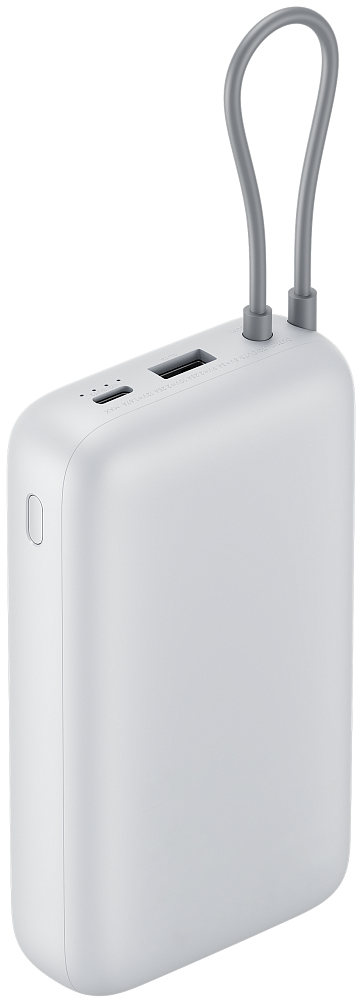 Externá batéria Xiaomi, 20000mAh, 22.5W, QC + PD, 1 x USB-A - 2 x USB-C, Strieborná BHR9738GL