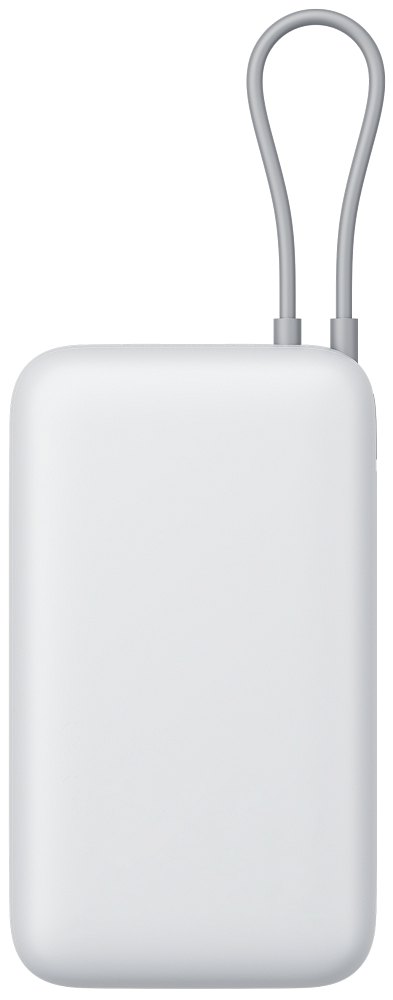 Externá batéria Xiaomi, 20000mAh, 22.5W, QC + PD, 1 x USB-A - 2 x USB-C, Strieborná BHR9738GL