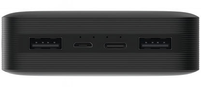 Externá batéria Xiaomi, 20000mAh, 18W, QC, 2 x USB-A, Čierna PB200LZM