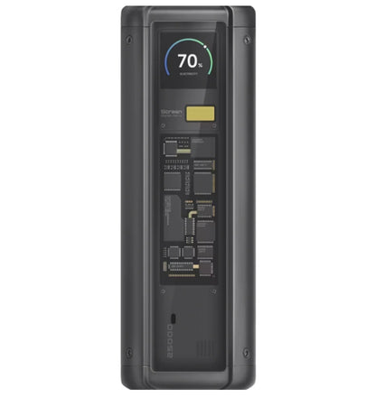 Externá batéria Xiaomi HyperCharge, 25000mAh, 212W, QC + PD, 1 x USB-A - 2 x USB-C, Čierna BHR9970GL