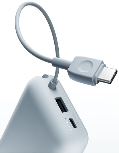 Externá batéria Xiaomi Pocket Edition Pro, 10000mAh, 33W, QC + PD, 1 x USB-A - 1 x USB-C, Modrá BHR9073GL