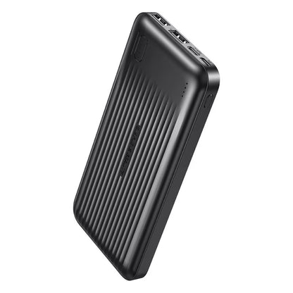 Externá batéria XO Design PB301, 10000mAh, 10W, 2 x USB-A, Čierna