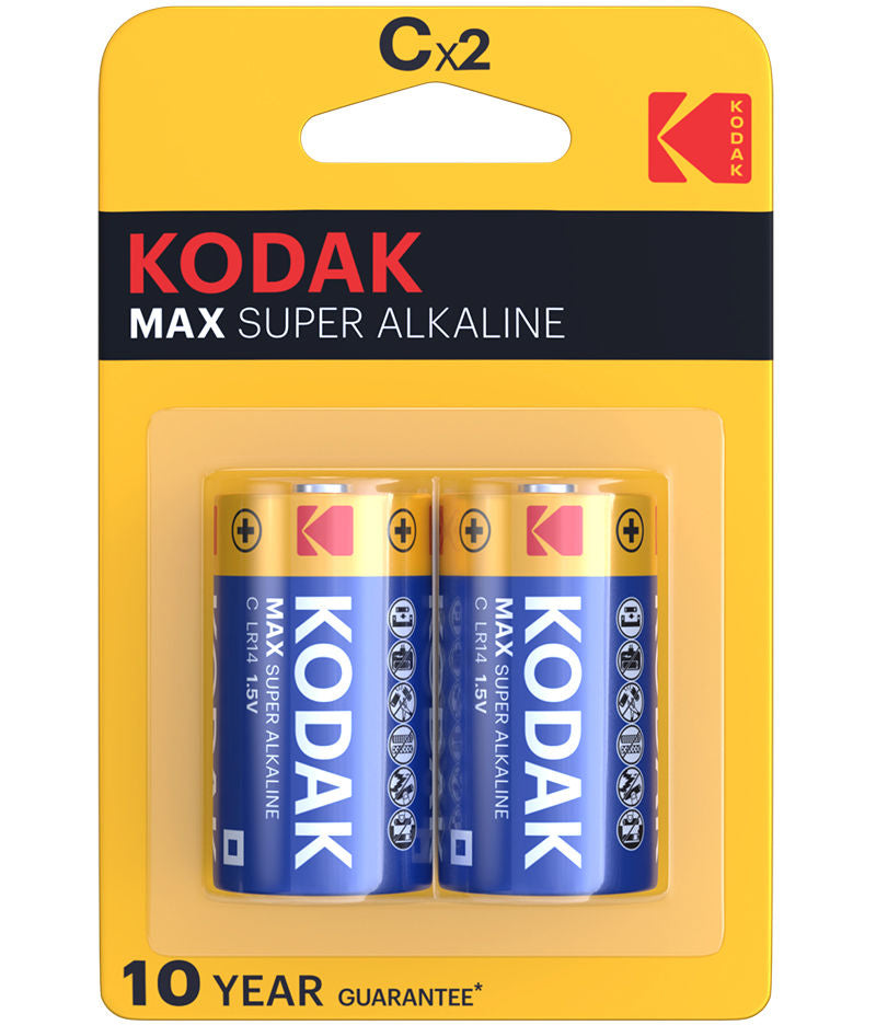 Batéria Kodak Max Alkaline, LR14 Sada 2 kusy