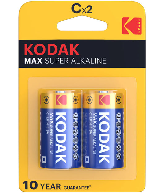 Batéria Kodak Max Alkaline, LR14 Sada 2 kusy