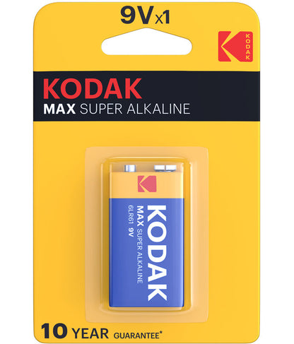 Batéria Kodak Max Alkaline, 6LR61 (9V)