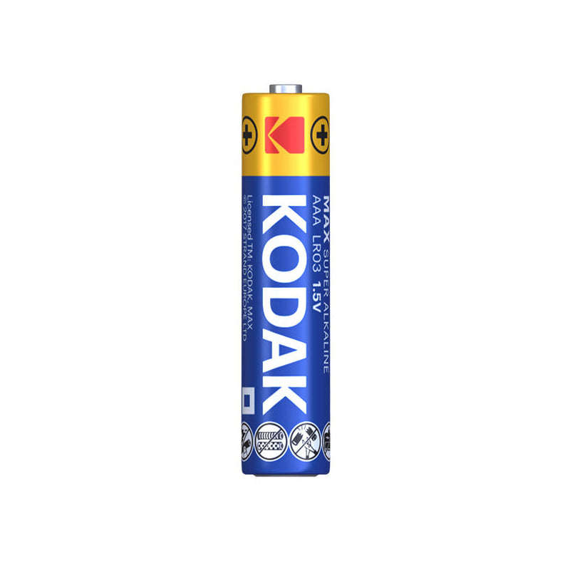 Batéria Kodak Max Alkaline, AAA / LR3, Sada 4 kusov EKSTD30952812P4