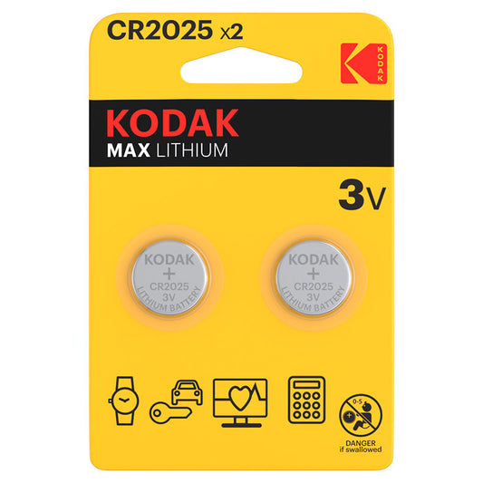 Batéria Kodak Max Lithium, CR2025, Sada 2 kusy