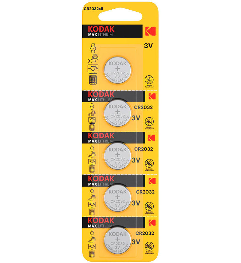 Batéria Kodak Max Lithium, CR2032, Sada 5 kusov