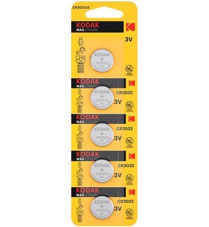 Batéria Kodak Max Lithium, CR2032, Sada 5 kusov