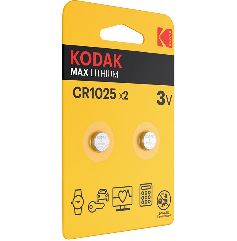 Batéria Kodak Max Lithium, CR2025, Sada 2 kusy
