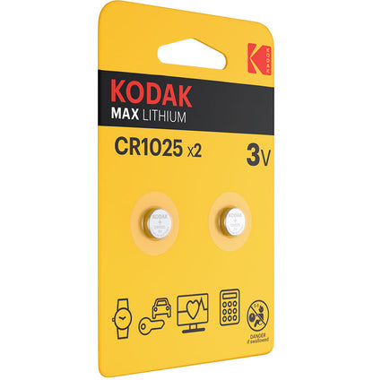 Batéria Kodak Max Lithium, CR2025, Sada 2 kusy
