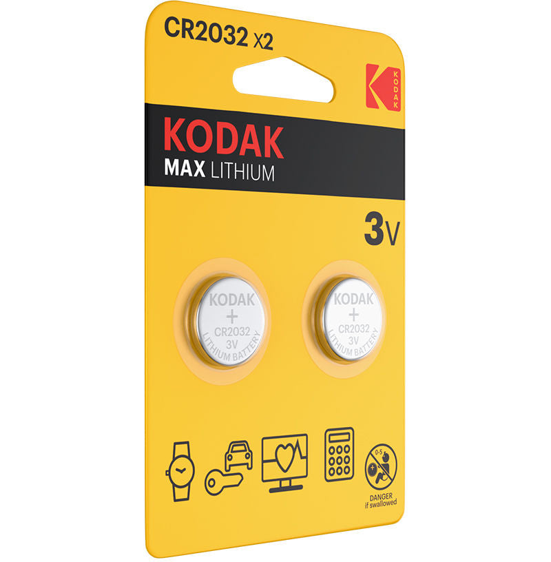 Batéria Kodak Max Lithium, CR2032, Sada 2 kusy