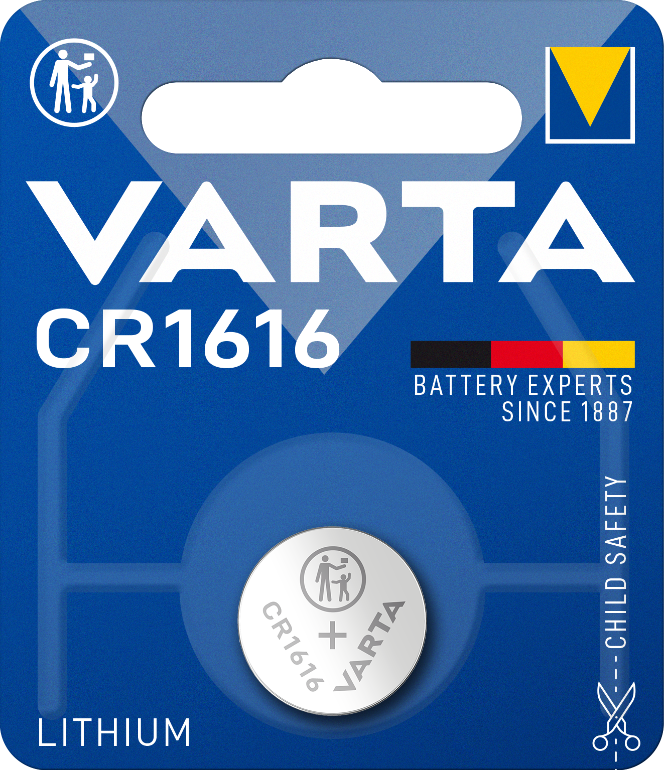 Batéria Varta, CR1616