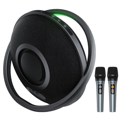 Bluetooth reproduktor Acefast Karaoke K5 Max, 350W, TWS, RGB, Vodotesný, Čierny