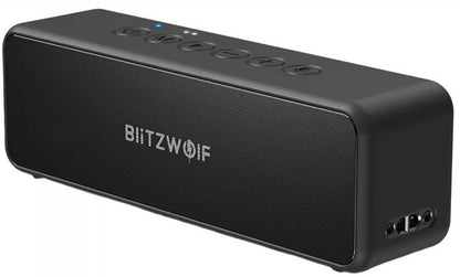 Bluetooth reproduktor BlitzWolf BW-WA4, 30W, TWS, vodotesný, čierny