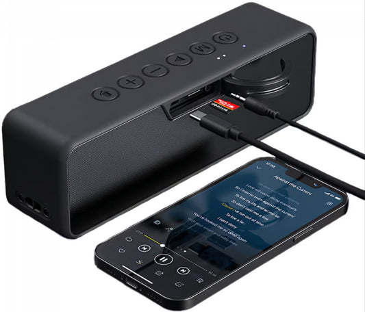 Bluetooth reproduktor BlitzWolf BW-WA4, 30W, TWS, vodotesný, čierny