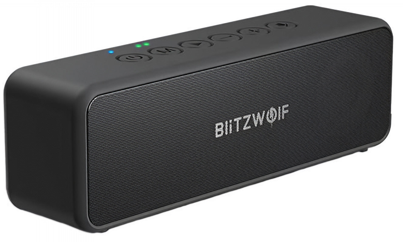 Bluetooth reproduktor BlitzWolf BW-WA4, 30W, TWS, vodotesný, čierny