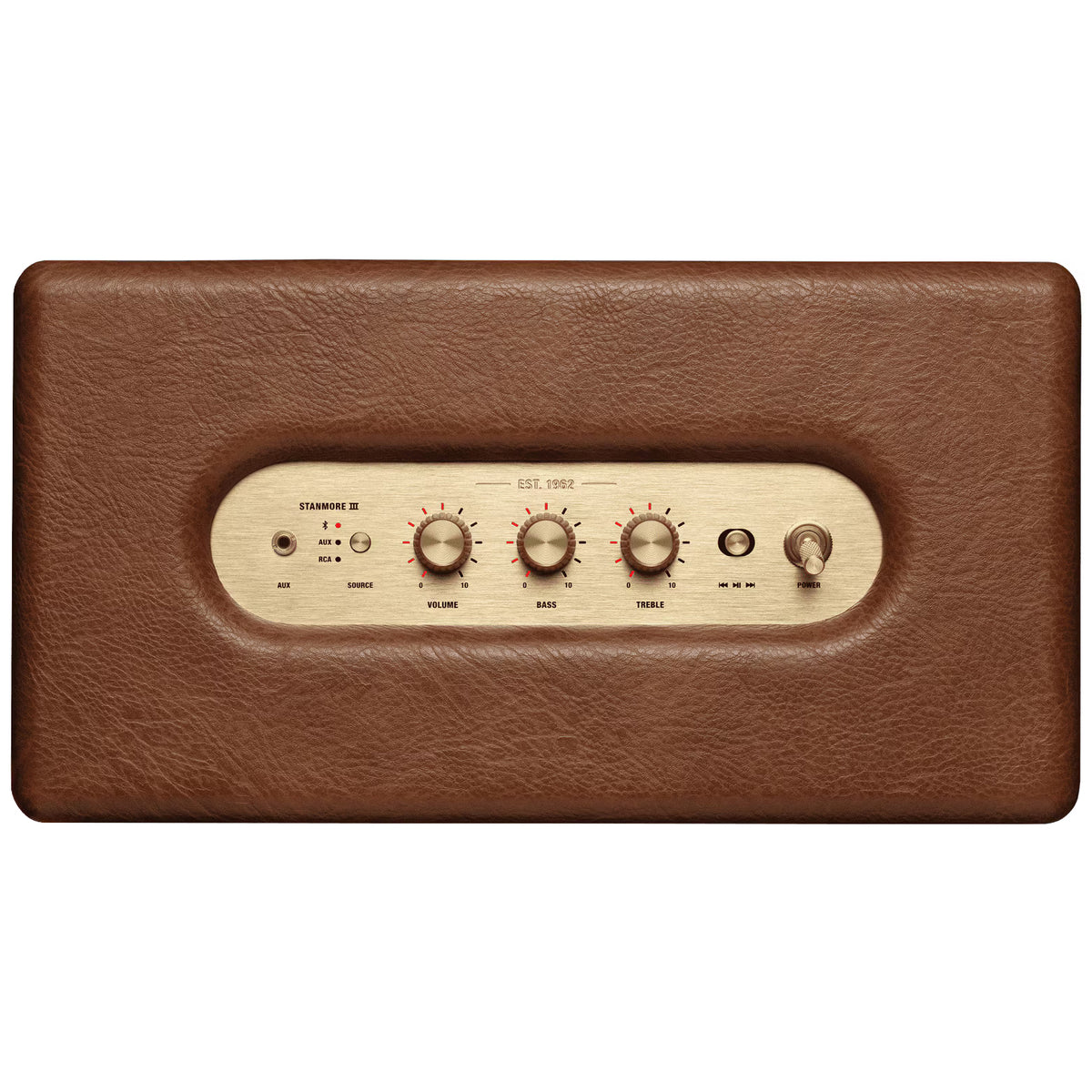 Marshall Stanmore III Bluetooth Speaker, 80W, Brown