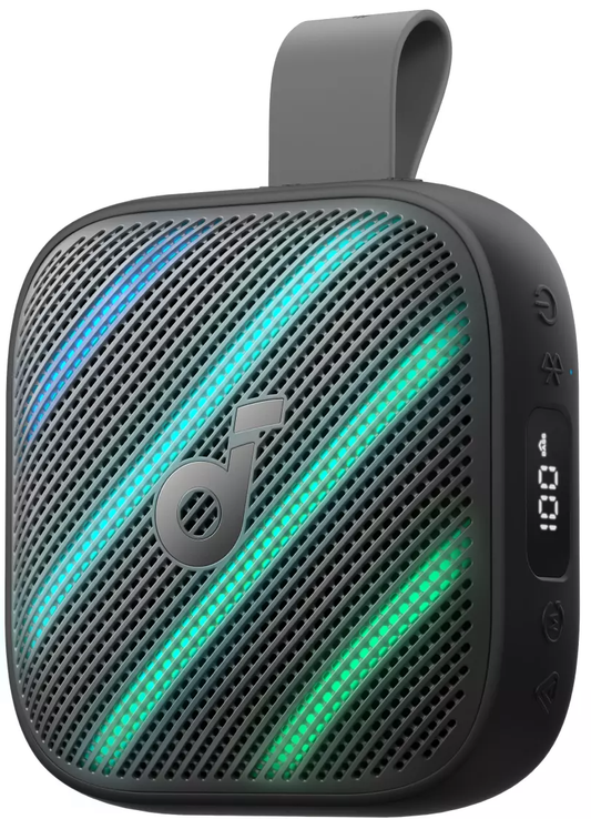 Prenosný Bluetooth reproduktor Anker SoundCore Boom Go 3i, 15W, TWS, RGB, vodotesný, čierny D5103010