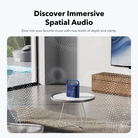 Prenosný Bluetooth reproduktor Anker SoundCore Motion X500, 40W, Vodotesný, Ružový A3131051