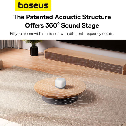 Bluetooth reproduktor Baseus AeQur V2, Biela