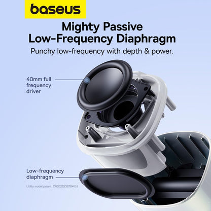 Bluetooth reproduktor Baseus AeQur V2, Biela