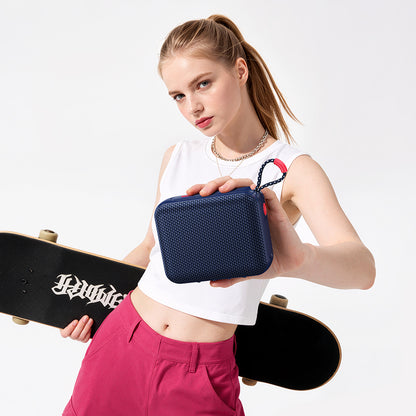 Prenosný Bluetooth reproduktor Borofone BR106 Felicitous, 8 W, TWS, RGB, tmavomodrý