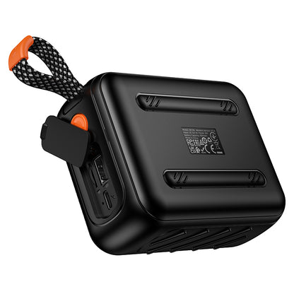 Prenosný Bluetooth reproduktor Borofone BR106 Felicitous, 8 W, TWS, RGB, čierny