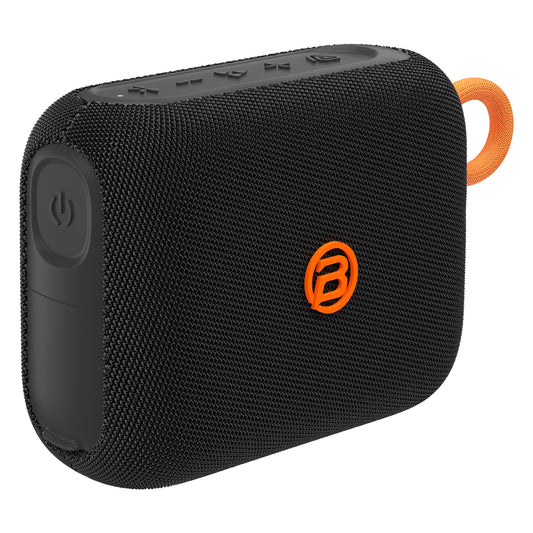 Prenosný Bluetooth reproduktor Bugani Rove Go 5, 12W, TWS, vodotesný, čierny