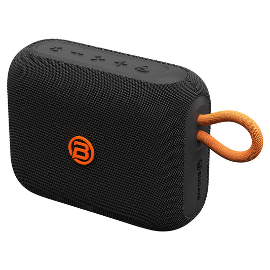 Prenosný Bluetooth reproduktor Bugani Rove Go 5, 12W, TWS, vodotesný, čierny