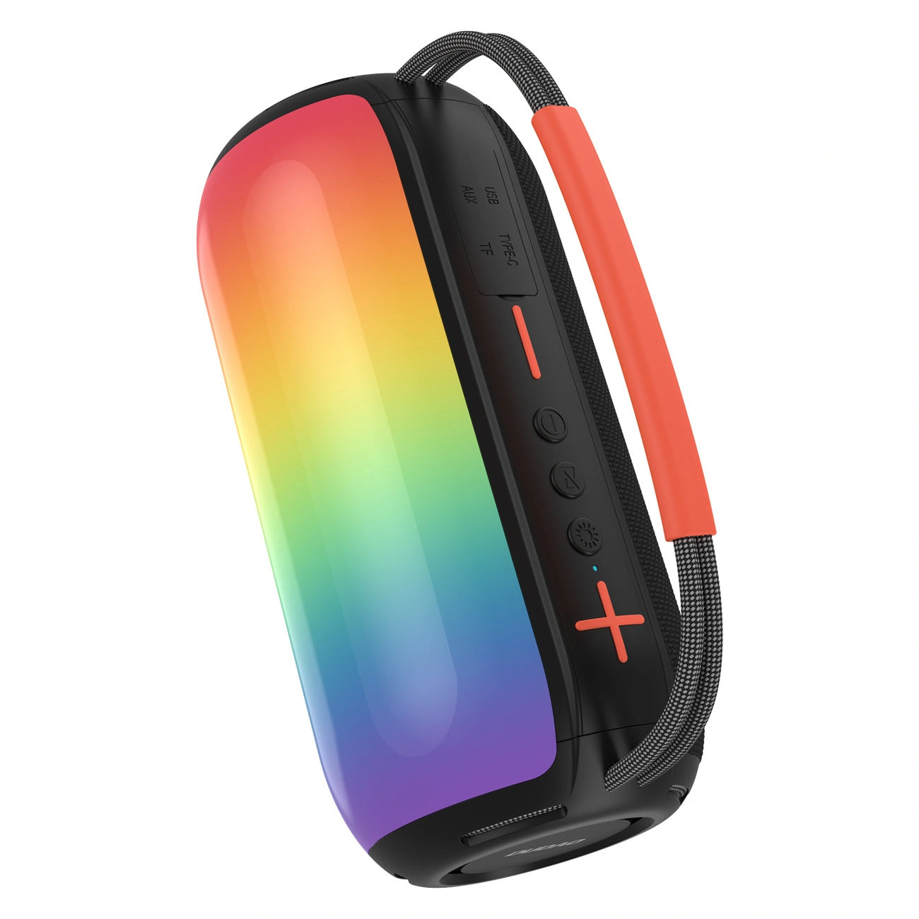 Prenosný Bluetooth reproduktor Dudao Y21, 2 x 5W, TWS, RGB, čierny