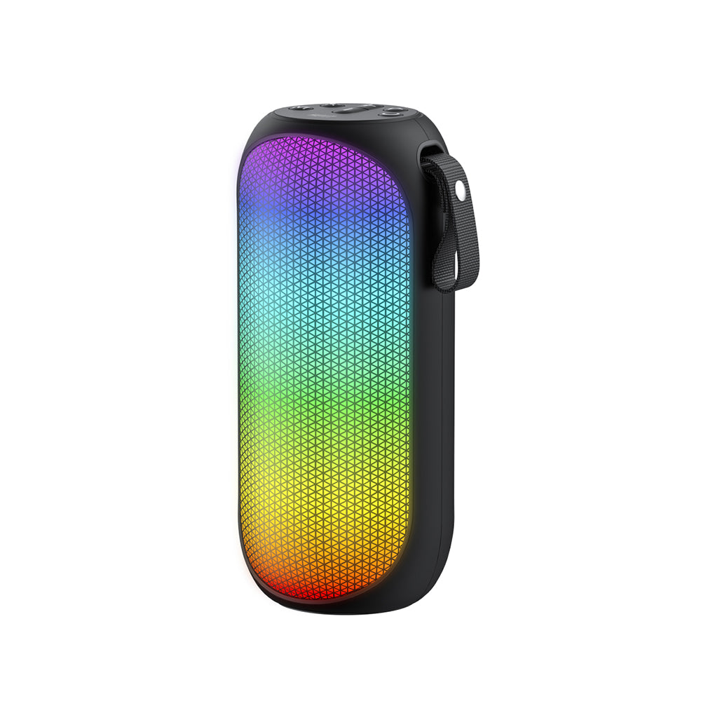 Prenosný Bluetooth reproduktor HAVIT SK808BT, 8W, RGB, Vodotesný, Čierny