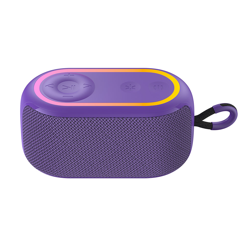 Prenosný Bluetooth reproduktor HAVIT SK809BT, 7W, RGB, Vodotesný, Fialový