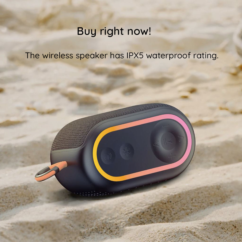 Prenosný Bluetooth reproduktor HAVIT SK809BT, 7W, RGB, Vodotesný, Fialový
