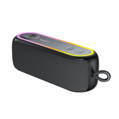 Prenosný Bluetooth reproduktor HAVIT SK810BT, 7W, RGB, Vodotesný, Čierny