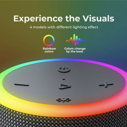 Prenosný Bluetooth reproduktor HAVIT SK833BT, 2 x 10W, RGB, Vodotesný, Čierny