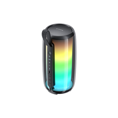 Prenosný Bluetooth reproduktor HAVIT SK879BT, 8W, RGB, Vodotesný, Čierny