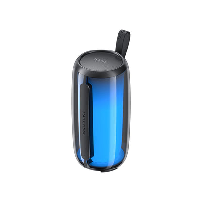 Prenosný Bluetooth reproduktor HAVIT SK879BT, 8W, RGB, Vodotesný, Čierny