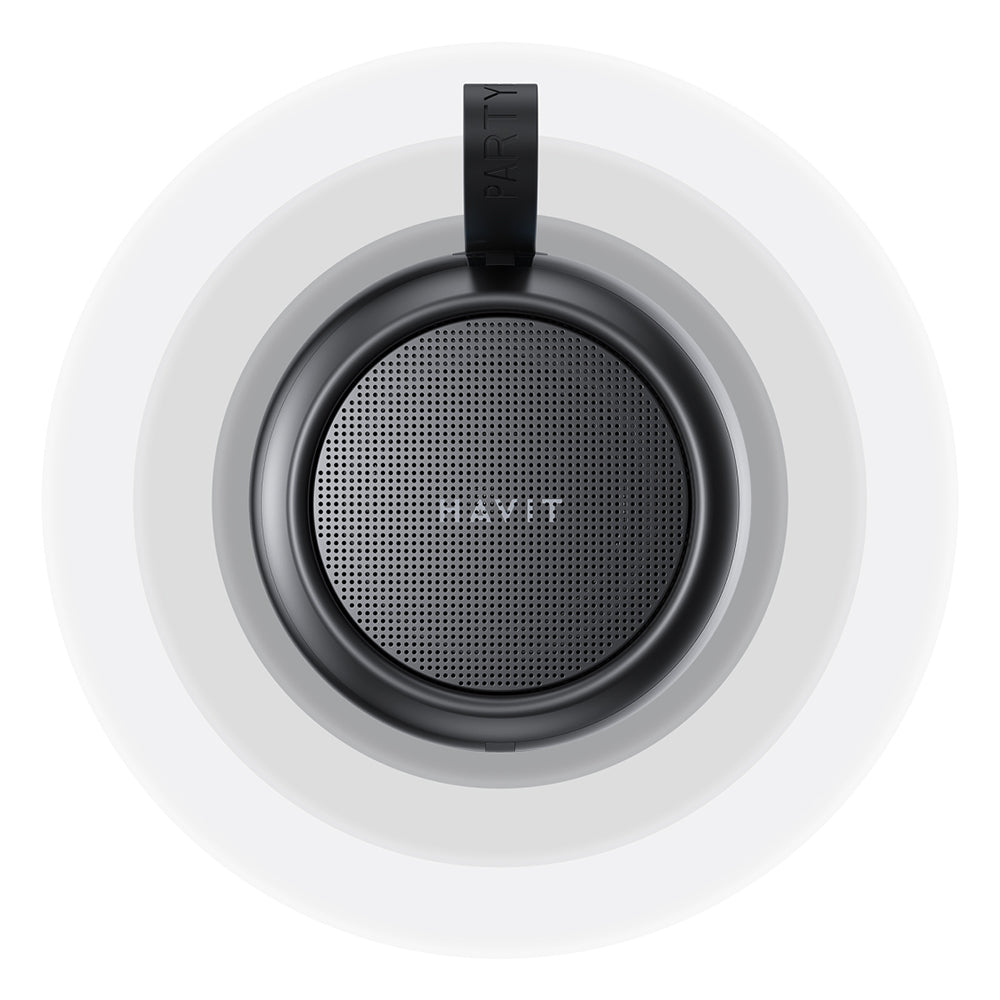 Prenosný Bluetooth reproduktor HAVIT SK879BT, 8W, RGB, Vodotesný, Čierny