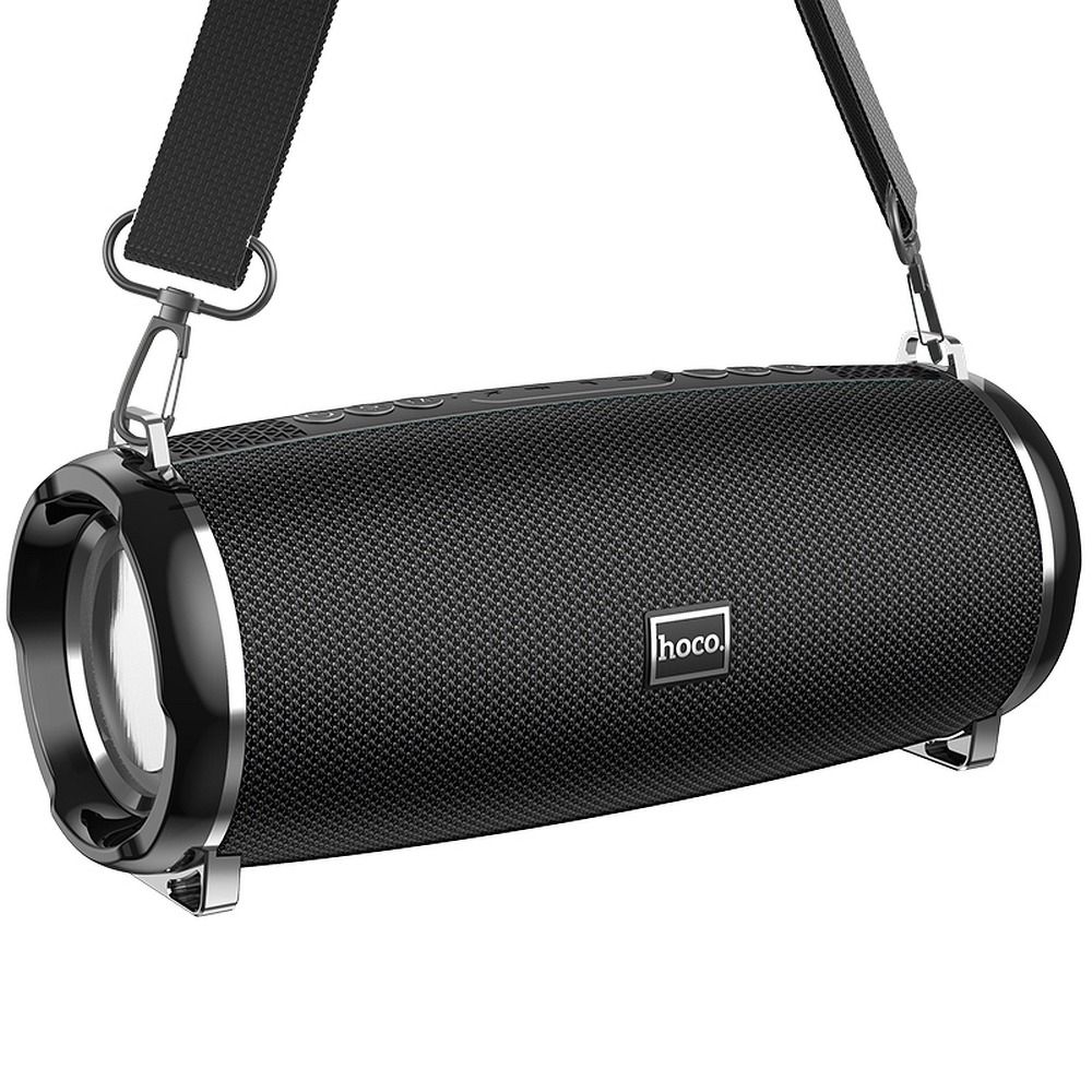 Prenosný Bluetooth reproduktor HOCO HC2, 2 x 5W, TWS, RGB, čierny