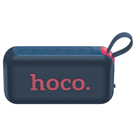 Prenosný Bluetooth reproduktor HOCO HC32, 2 x 10W, TWS, RGB, Námornícka modrá