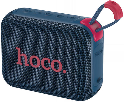 Prenosný Bluetooth reproduktor HOCO HC31, 10W, TWS, RGB, Vodotesný, Námornícka modrá