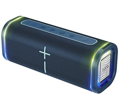 Prenosný Bluetooth reproduktor HOCO HC51, 30W, TWS, RGB, modrý